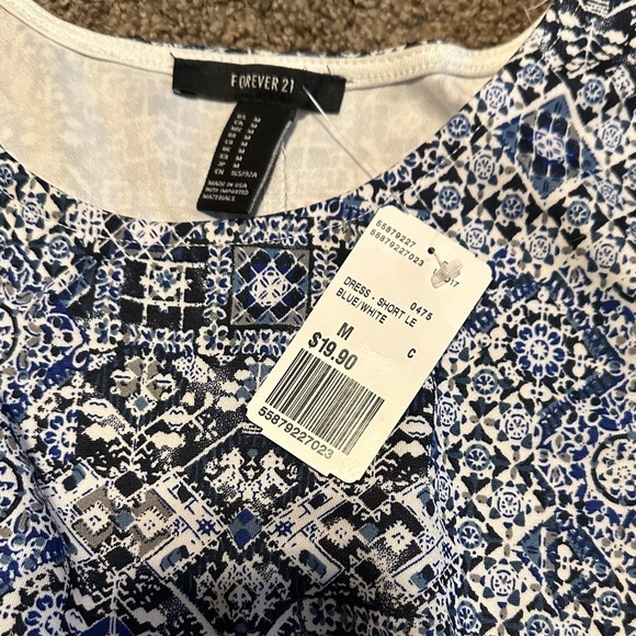 Medium Forever 21 Patterned Dress - Picture 3 of 4